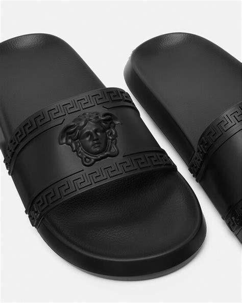 versace sliders mens sale|Versace slides girls.